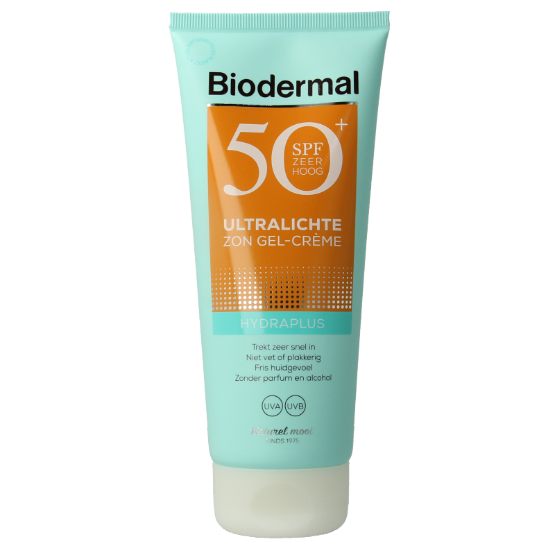 Biodermal Gelcreme ultralicht SPF50+ 200 Milliliter