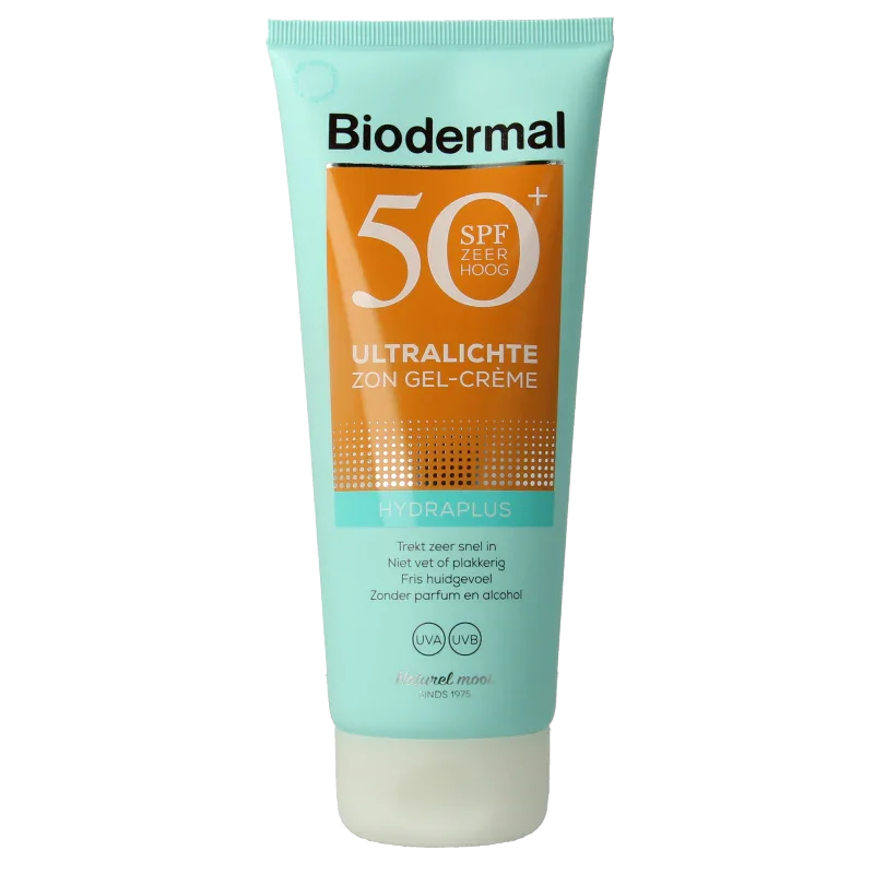 Biodermal Gelcreme ultralicht SPF50+ 200 Milliliter
