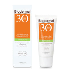 Biodermal Zon fluid matterende zonnefluide SPF30 40 Milliliter