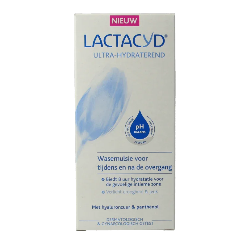Lactacyd Wasemulsie ultra hydraterend overgang 200 Milliliter