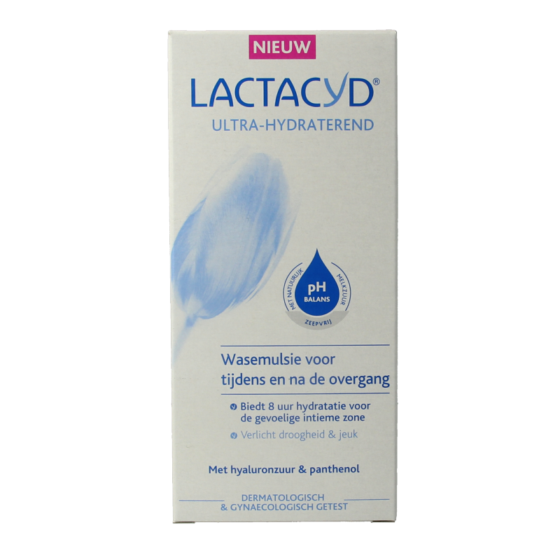 Lactacyd Wasemulsie ultra hydraterend overgang 200 Milliliter