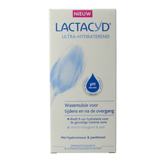 Lactacyd Wasemulsie ultra hydraterend overgang 200.00 Milliliter