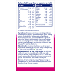 Davitamon Multi vrouw 50+ 60.00 Tabletten