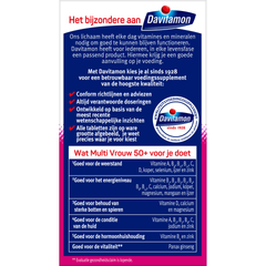 Davitamon Multi vrouw 50+ 60.00 Tabletten