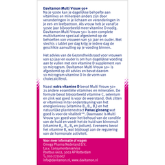 Davitamon Multi vrouw 50+ 60 Tabletten