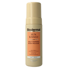 Biodermal Sunkissed self tanning body mousse 200 Milliliter