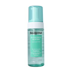 Biodermal Reinigingsmousse alle huidtypen 150.00 Milliliter