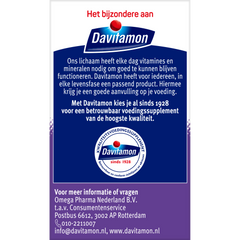 Davitamon Vitamine D3 75mcg 75.00 Smelttabletten