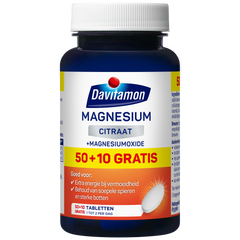 Davitamon Magnesium citraat 60.00 Tabletten