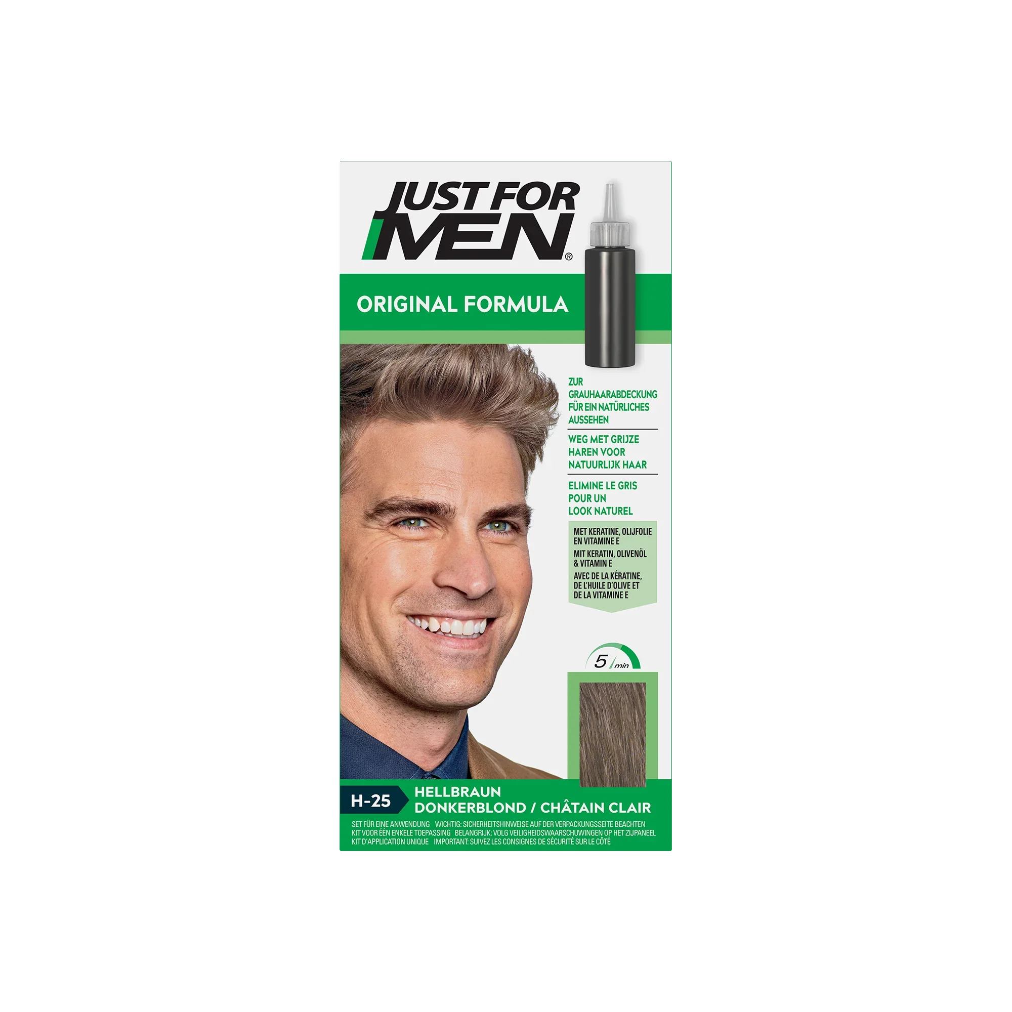 Just For Men Donker blond H25 voorheen blond 2 x 30ml 1 Set