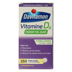 Davitamon Vitamine D 50+ 250.00 Tabletten
