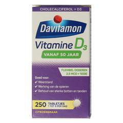 Davitamon Vitamine D 50+ 250 Tabletten