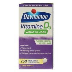 Davitamon Vitamine D 50+ 250 Tabletten
