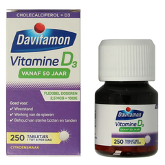 Davitamon Vitamine D 50+ 250 Tabletten