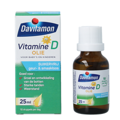 Davitamon Vitamine D olie 25 Milliliter