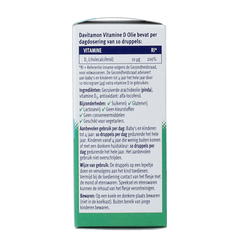 Davitamon Vitamine D olie 25.00 Milliliter