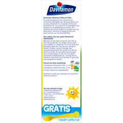 Davitamon Baby vitamine D & K 25mcg 35 Milliliter