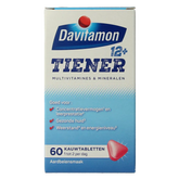 Davitamon Tiener boost 12+ aardbei 60 Tabletten