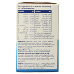 Davitamon Junior 3-12 multifruit 120.00 Kauwtabletten