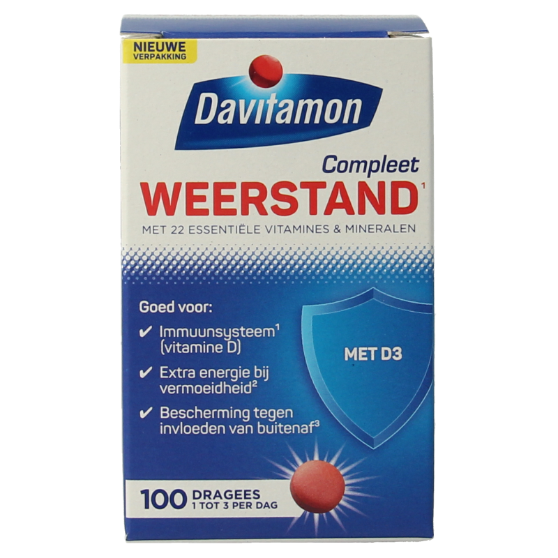 Davitamon Compleet weerstand 100.00 Dragees
