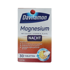 Davitamon Magnesium speciaal voor de nacht 30.00 Tabletten