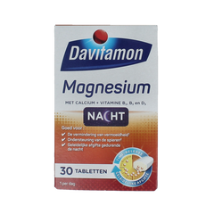 Davitamon Magnesium speciaal voor de nacht 30.00 Tabletten