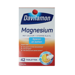Davitamon Magnesium spieren en botten 42 Tabletten