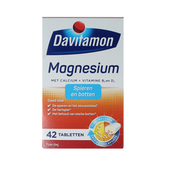Davitamon Magnesium spieren en botten 42.00 Tabletten
