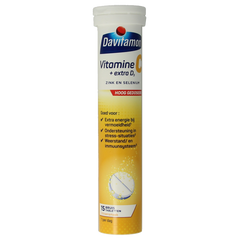 Davitamon Vitamine C & D3 bruistabletten 15.00 Bruistabletten