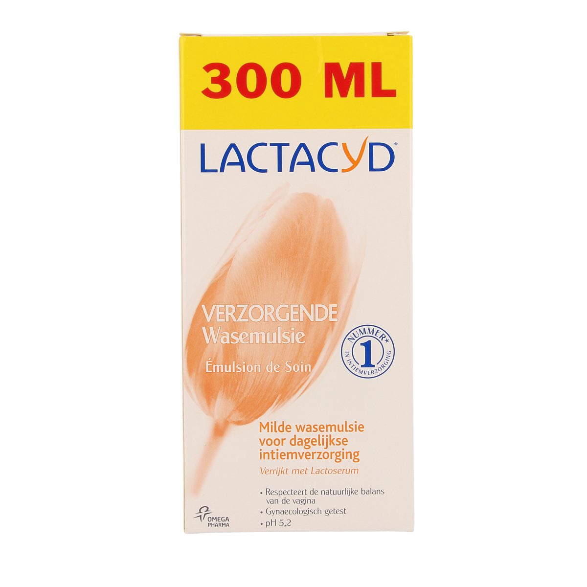 Lactacyd Wasemulsie verzorgend 300.00 Milliliter