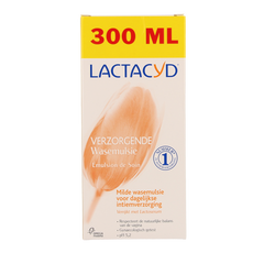 Lactacyd Wasemulsie verzorgend 300.00 Milliliter