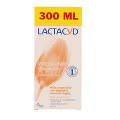Lactacyd Wasemulsie verzorgend 300.00 Milliliter