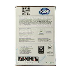 Klok Waspoeder wit 1170 Gram