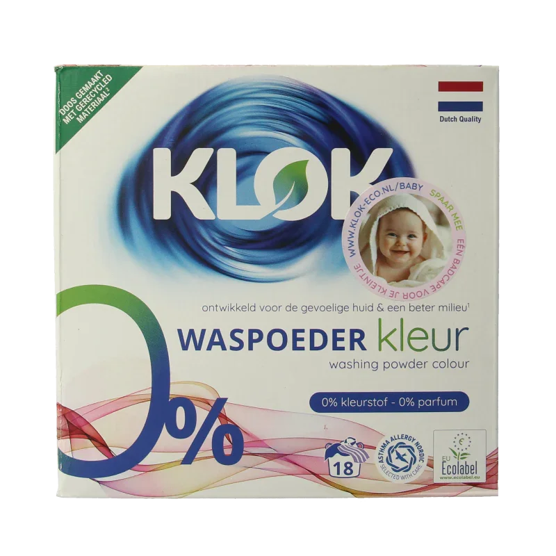 Klok Waspoeder kleur 1170 Gram