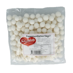 Schuttelaar Pepermuntballen 1.00 Kilogram
