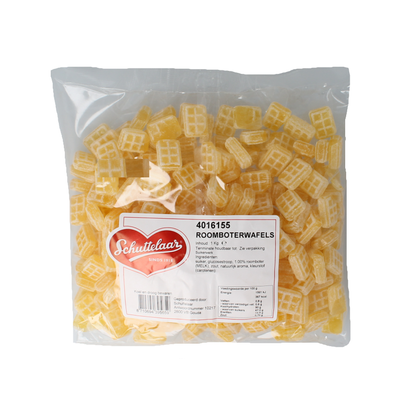 Schuttelaar Roomboterwafels 1 Kilogram