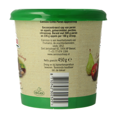 Canisius Peren appelstroop 450.00 Gram