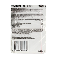 Wybert Original duo 2 x 25 gram 50 Gram