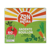 Zonnatura Groentebouillon tablet 11 gram bio 6.00 Stuks