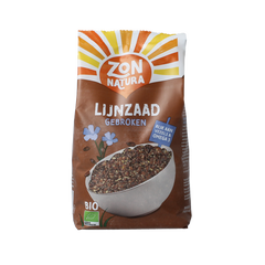 Zonnatura Lijnzaad gebroken bio 400 Gram