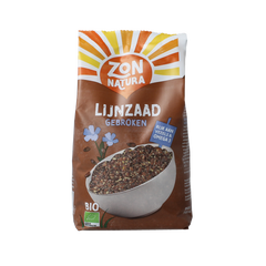 Zonnatura Lijnzaad gebroken bio 400.00 Gram