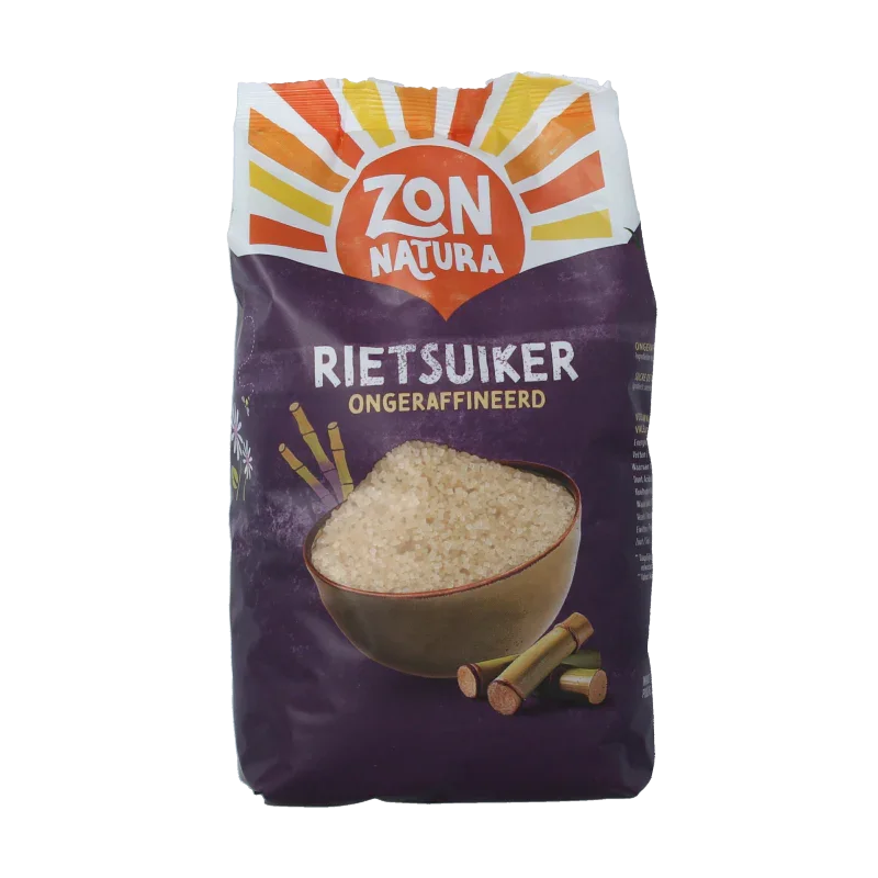 Zonnatura Rietsuiker ruw 750 Gram