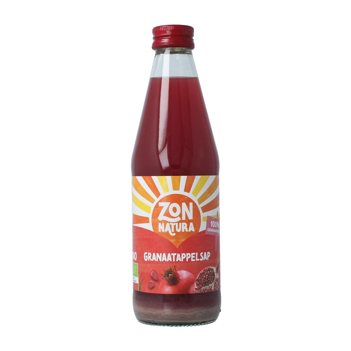 Zonnatura Granaatappelsap puur bio 330.00 Milliliter