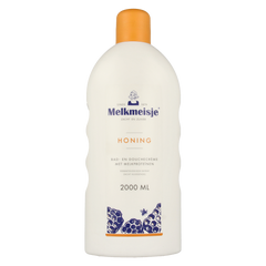 Melkmeisje Bad en douche honing 2.00 Liter