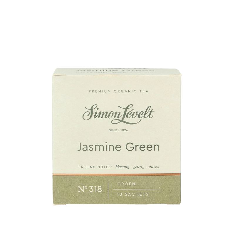 Simon Levelt Groene thee jasmijn bio 10 Zakjes