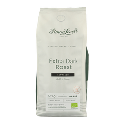 Simon Levelt Cafe N40 espresso extra dark roast bio 500.00 Gram