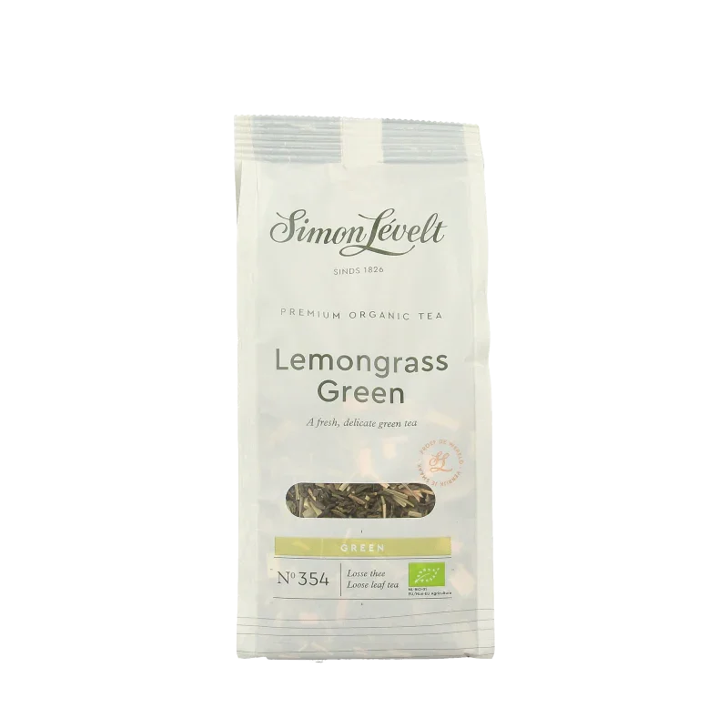 Simon Levelt Lemongrass green tea bio 90 Gram
