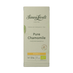Simon Levelt Pure chamomile bio 20 Zakjes