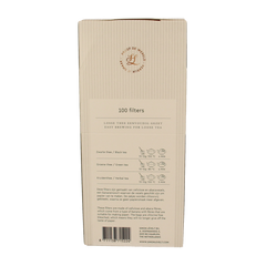 Simon Levelt Theefilter groot papier 100 Stuks