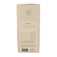Simon Levelt Theefilter groot papier 100 Stuks